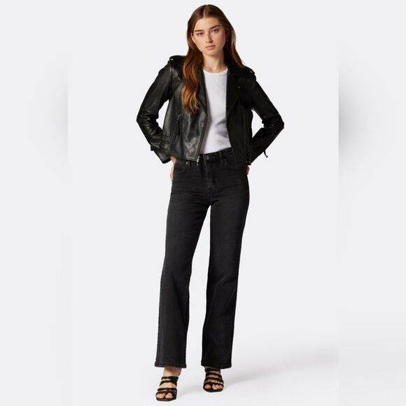 Joie Leolani Leather Biker Jacket XS NWT - Picture 4 of 14